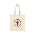 Faith • Family • Freedom Cross Tote Bag | Patriotic, Faith-Based, Vintage Americana